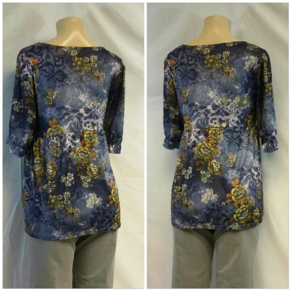 REQUIREMENTS  Babydoll Top, size Large - Picture 4 of 8